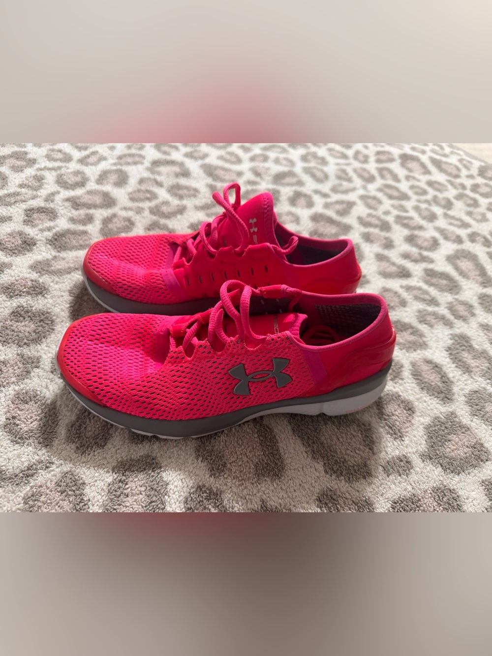 Under Armour Women’s Hot Pink Athletic Running Shoe